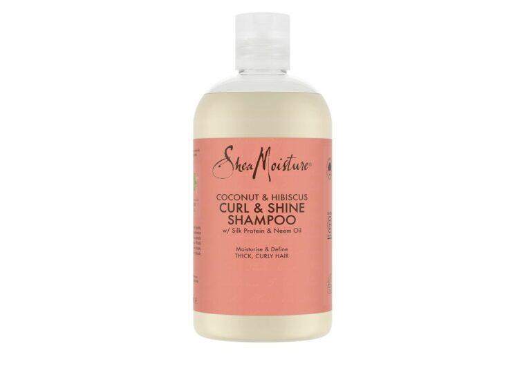 shea-moisture-coconut-hibiscus-curl-shine-shampoing​